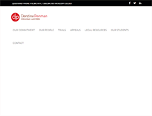 Tablet Screenshot of derstinepenman.com